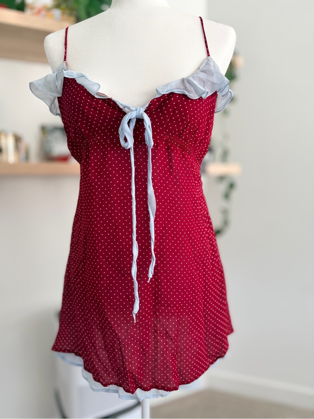 Frankie's Bikinis Picnic Hour Polka Dot Dress - Picture 13 of 16